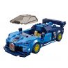 BRUCCO BLK-066 RC-166 non  BUGATTI tỷ lệ 1:32 bộ đồ chơi xếp lắp ráp ghép mô hình Speed Champions Racing Cars Đua Xe Công Thức 312 khối