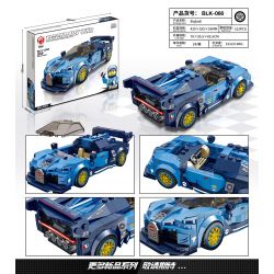 BRUCCO BLK-066 RC-166 non  BUGATTI tỷ lệ 1:32 bộ đồ chơi xếp lắp ráp ghép mô hình Speed Champions Racing Cars Đua Xe Công Thức 312 khối