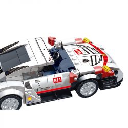BRUCCO BLK-065 RC-165 non  PORSCHE 911 tỷ lệ 1:32 bộ đồ chơi xếp lắp ráp ghép mô hình Speed Champions Racing Cars Đua Xe Công Thức 314 khối