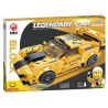 BRUCCO BLK-078 RC-178 non  DODGE VIPER tỷ lệ 1:32 bộ đồ chơi xếp lắp ráp ghép mô hình Speed Champions Racing Cars LEGENDARY CAR Đua Xe Công Thức 308 khối