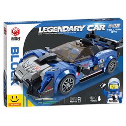 BRUCCO BLK-076 RC-176 non  MCLAREN GT tỷ lệ 1:32 bộ đồ chơi xếp lắp ráp ghép mô hình Speed Champions Racing Cars LEGENDARY CAR Đua Xe Công Thức 309 khối