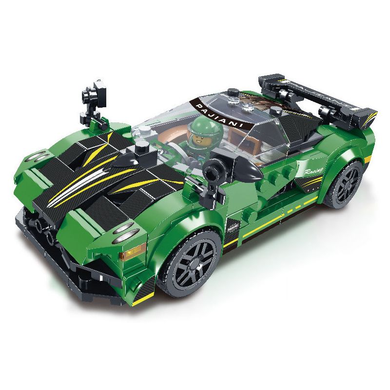 BRUCCO BLK-075 RC-175 non  PAGANI tỷ lệ 1:32 bộ đồ chơi xếp lắp ráp ghép mô hình Speed Champions Racing Cars LEGENDARY CAR Đua Xe Công Thức 317 khối