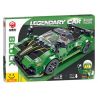 BRUCCO BLK-075 RC-175 non  PAGANI tỷ lệ 1:32 bộ đồ chơi xếp lắp ráp ghép mô hình Speed Champions Racing Cars LEGENDARY CAR Đua Xe Công Thức 317 khối