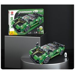 BRUCCO BLK-075 RC-175 non  PAGANI tỷ lệ 1:32 bộ đồ chơi xếp lắp ráp ghép mô hình Speed Champions Racing Cars LEGENDARY CAR Đua Xe Công Thức 317 khối