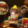 WEKKI G2307 2307 non  THỊ TRẤN CỔ TÍCH MINI PINOCCHIO bộ đồ chơi xếp lắp ráp ghép mô hình Brickheadz FAIRY TALE TOWN MINI PINOCCHIO Nhân Vật Đầu To