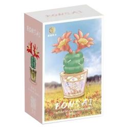 MANGE TECHNOLOGY 9132 non  NHỮNG CHẬU CÂY DỄ THƯƠNG QIXIAN JADE CAROUSEL bộ đồ chơi xếp lắp ráp ghép mô hình Creator BONSAI Sáng Tạo 174 khối