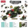 ACHKO 10009 non  XE TĂNG CHIẾN ĐẤU CHỦ LỰC HỒ bộ đồ chơi xếp lắp ráp ghép mô hình Military Army Quân Sự Bộ Đội 163 khối