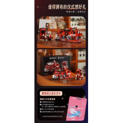 KEEPPLEY DZ0153 0153 non  MÁY GHI ÂM VINYL NETEASE CLOUD MUSIC bộ đồ chơi xếp lắp ráp ghép mô hình