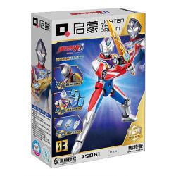 QMAN ENLIGHTEN KEEPPLEY 75061 non  ULTRA HERO DAZZLING MECHA ULTRAMAN DECAI SHINY TYPE bộ đồ chơi xếp lắp ráp ghép mô hình Movie & Game Phim Và Trò Chơi