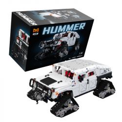 YONGLEXING 11044 non  HUMMER ĐƯỢC THEO DÕI tỷ lệ 1:8 bộ đồ chơi xếp lắp ráp ghép mô hình  Kỹ Thuật Công Nghệ Cao Mô Hình Phương Tiện 3088 khối