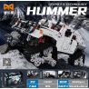 YONGLEXING 11044 non  HUMMER ĐƯỢC THEO DÕI tỷ lệ 1:8 bộ đồ chơi xếp lắp ráp ghép mô hình  Kỹ Thuật Công Nghệ Cao Mô Hình Phương Tiện 3088 khối