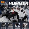 YONGLEXING 11044 non  HUMMER ĐƯỢC THEO DÕI tỷ lệ 1:8 bộ đồ chơi xếp lắp ráp ghép mô hình  Kỹ Thuật Công Nghệ Cao Mô Hình Phương Tiện 3088 khối