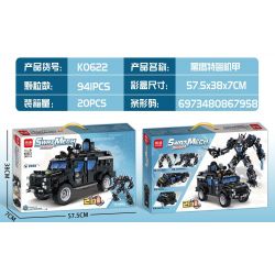 MINGDI LEIBAO K0622 0622 non  MÁY BAY SWAT BLACK HAWK bộ đồ chơi xếp lắp ráp ghép mô hình Military Army SWAT MECH Quân Sự Bộ Đội 941 khối