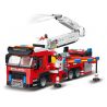 MINGDI LEIBAO K0620 0620 non  MÁY PHUN NƯỚC CHỮA CHÁY bộ đồ chơi xếp lắp ráp ghép mô hình FIRE MECH 916 khối