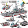 MINGDI LEIBAO K0679 0679 non  TÀU KHU TRỤC TÊN LỬA DẪN ĐƯỜNG bộ đồ chơi xếp lắp ráp ghép mô hình Military Army WARSHIP Quân Sự Bộ Đội 1739 khối