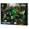 QIAO LE TONG 2105 non  TRICERATOPS CƠ KHÍ bộ đồ chơi xếp lắp ráp ghép mô hình 501 khối