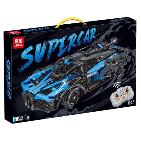 LEIBAO 8321 non  XE THỂ THAO BUGATTI tỷ lệ 1:18 bộ đồ chơi xếp lắp ráp ghép mô hình  Kỹ Thuật Công Nghệ Cao Mô Hình Phương Tiện 429 khối