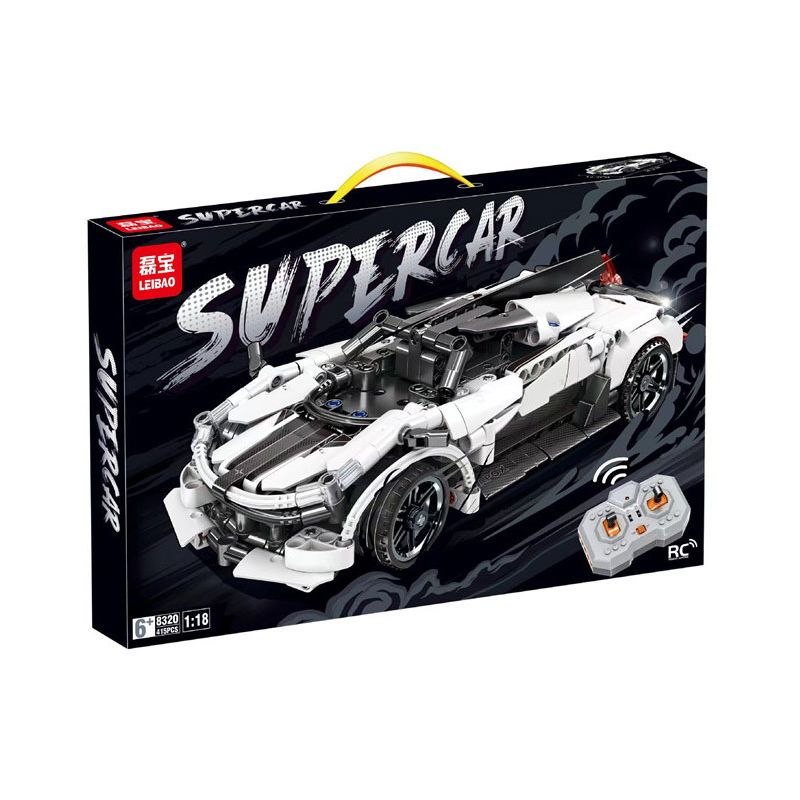 LEIBAO 8320 non  XE THỂ THAO KOENIGSEGG tỷ lệ 1:18 bộ đồ chơi xếp lắp ráp ghép mô hình  Kỹ Thuật Công Nghệ Cao Mô Hình Phương Tiện 415 khối