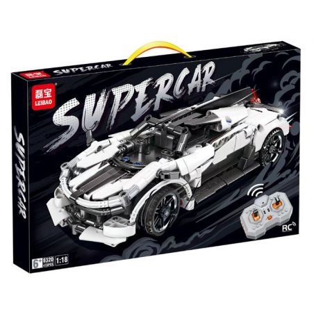 LEIBAO 8320 non  XE THỂ THAO KOENIGSEGG tỷ lệ 1:18 bộ đồ chơi xếp lắp ráp ghép mô hình  Kỹ Thuật Công Nghệ Cao Mô Hình Phương Tiện 415 khối