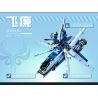 ONEBOT MITU MI OBIJP102AIQI 102AIQI non  4 LOẠI MÁY BAY CHIẾN ĐẤU CẢM GIÁC CƠ THỂ QIONGQI FEILIAN THUNDER VÀ SUZAKU bộ đồ chơi xếp lắp ráp ghép mô hình  Kỹ Thuật Công Nghệ Cao Mô Hình Phương Tiện 500 khối