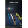 CADA DOUBLEE C81057 81057 non  SÚNG LASER KHOA HỌC VIỄN TƯỞNG bộ đồ chơi xếp lắp ráp ghép mô hình Military Army Quân Sự Bộ Đội 1408 khối