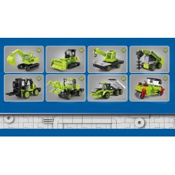 Kazi KY80464 80464 non  KỸ THUẬT ĐÔ THỊ TRỰC THĂNG VŨ TRANG MI-28 TỔ HỢP bộ đồ chơi xếp lắp ráp ghép mô hình CITY ENGINEERING 1065 khối