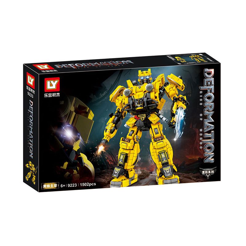 LY 9223 non  SỰ TUNG HỨNG CỦA ONG BẮP CÀY bộ đồ chơi xếp lắp ráp ghép mô hình Movie & Game Phim Và Trò Chơi 1502 khối