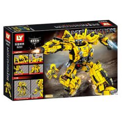 LY 9223 non  SỰ TUNG HỨNG CỦA ONG BẮP CÀY bộ đồ chơi xếp lắp ráp ghép mô hình Movie & Game Phim Và Trò Chơi 1502 khối