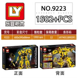 LY 9223 non  SỰ TUNG HỨNG CỦA ONG BẮP CÀY bộ đồ chơi xếp lắp ráp ghép mô hình Movie & Game Phim Và Trò Chơi 1502 khối