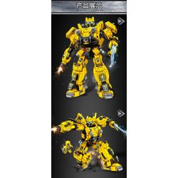 LY 9223 non  SỰ TUNG HỨNG CỦA ONG BẮP CÀY bộ đồ chơi xếp lắp ráp ghép mô hình Movie & Game Phim Và Trò Chơi 1502 khối