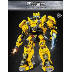 LY 9223 non  SỰ TUNG HỨNG CỦA ONG BẮP CÀY bộ đồ chơi xếp lắp ráp ghép mô hình Movie & Game Phim Và Trò Chơi 1502 khối