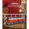 REOBRIX 66034 non  CHUYẾN TÀU GIÁNG SINH bộ đồ chơi xếp lắp ráp ghép mô hình Creator CHRISTMAS TRAIN Sáng Tạo 2822 khối