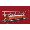 REOBRIX 66034 non  CHUYẾN TÀU GIÁNG SINH bộ đồ chơi xếp lắp ráp ghép mô hình Creator CHRISTMAS TRAIN Sáng Tạo 2822 khối