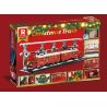 REOBRIX 66034 non  CHUYẾN TÀU GIÁNG SINH bộ đồ chơi xếp lắp ráp ghép mô hình Creator CHRISTMAS TRAIN Sáng Tạo 2822 khối