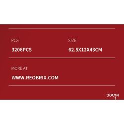 REOBRIX 66033 non  GIÁ SÁCH GIÁNG SINH bộ đồ chơi xếp lắp ráp ghép mô hình Creator MERRY CHRISTMAS Sáng Tạo 3260 khối