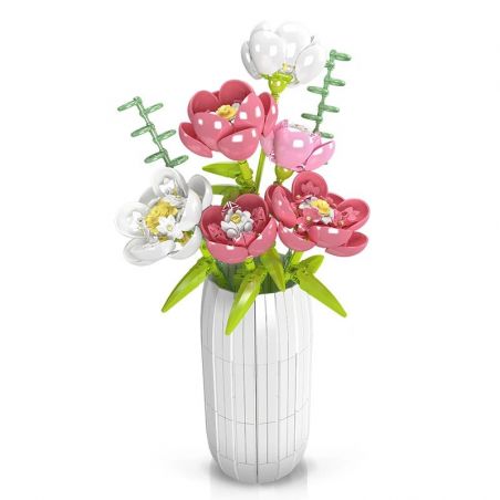 MouldKing 10059 Mould King 10059 non  THẾ GIỚI HOA GẶP GỠ MẪU ĐƠN bộ đồ chơi xếp lắp ráp ghép mô hình  FLOWER WORLD Kỹ Thuật Công Nghệ Cao Mô Hình Phương Tiện 866 khối