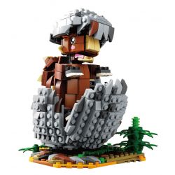 KAIDO KD99009 99009 non  THẾ GIỚI KHỦNG LONG THOÁT KHỎI VỎ 3 MÔ HÌNH VELOCIRAPTOR ANKYLOSAURUS TRICERATOPS bộ đồ chơi xếp lắp ráp ghép mô hình DINOSAUR WORLD 1488 khối