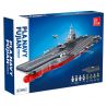 JIESTAR FF40010 40010 non  TÀU SÂN BAY PHÚC KIẾN bộ đồ chơi xếp lắp ráp ghép mô hình Military Army PLA.NAVY FUJIAN Quân Sự Bộ Đội 3168 khối