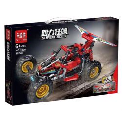 LEDIPIN 3030 non  ĐUA XE KÉO LÙI MÀU ĐỎ BUGGY bộ đồ chơi xếp lắp ráp ghép mô hình  SUPERCROES Kỹ Thuật Công Nghệ Cao Mô Hình Phương Tiện 402 khối