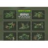 JIQILE 42044 non  XE TĂNG CHEETAH T5 8 TỔ HỢP bộ đồ chơi xếp lắp ráp ghép mô hình Military Army Quân Sự Bộ Đội 982 khối