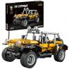 JIQILE 48013 non  XE KÉO LÙI WRANGLER bộ đồ chơi xếp lắp ráp ghép mô hình  Kỹ Thuật Công Nghệ Cao Mô Hình Phương Tiện 573 khối