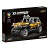 JIQILE 48013 non  XE KÉO LÙI WRANGLER bộ đồ chơi xếp lắp ráp ghép mô hình  Kỹ Thuật Công Nghệ Cao Mô Hình Phương Tiện 573 khối