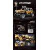 JIQILE 48013 non  XE KÉO LÙI WRANGLER bộ đồ chơi xếp lắp ráp ghép mô hình  Kỹ Thuật Công Nghệ Cao Mô Hình Phương Tiện 573 khối