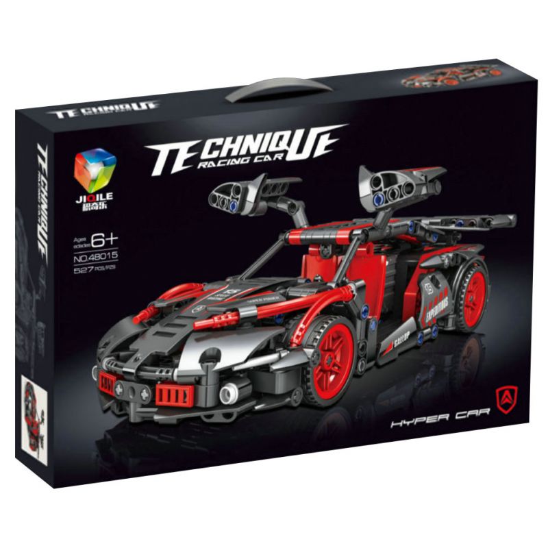 JIQILE 48015 non  XE THỂ THAO APOLLO bộ đồ chơi xếp lắp ráp ghép mô hình  Kỹ Thuật Công Nghệ Cao Mô Hình Phương Tiện 527 khối