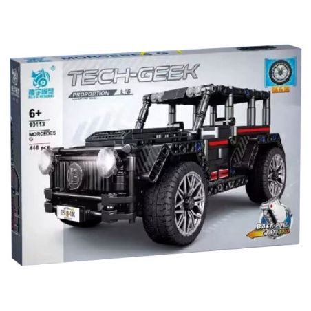 KUYU MOXING 10113 non  KÉO LÙI XE ĐỊA HÌNH tỷ lệ 1:18 bộ đồ chơi xếp lắp ráp ghép mô hình  Kỹ Thuật Công Nghệ Cao Mô Hình Phương Tiện 446 khối