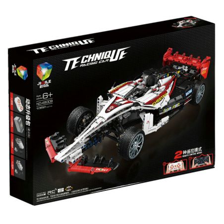 JIQILE 49010 49011 49009 non  ĐUA XE CÔNG THỨC 1 bộ đồ chơi xếp lắp ráp ghép mô hình  Kỹ Thuật Công Nghệ Cao Mô Hình Phương Tiện 1952 khối