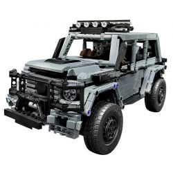 JIQILE 49008 non  XE ĐỊA HÌNH BIG tỷ lệ 1:10 bộ đồ chơi xếp lắp ráp ghép mô hình  Kỹ Thuật Công Nghệ Cao Mô Hình Phương Tiện 1998 khối