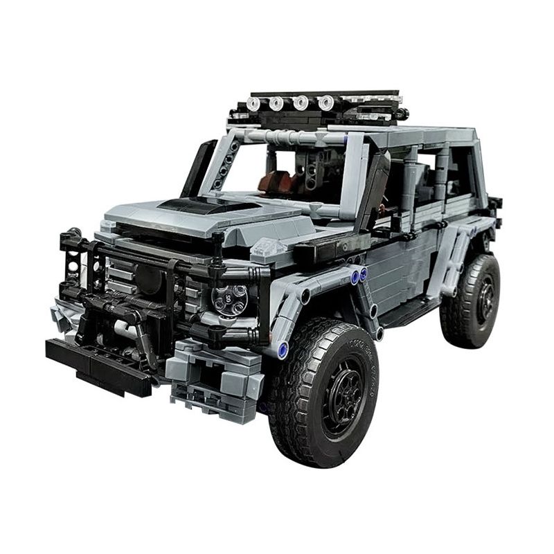 JIQILE 49008 non  XE ĐỊA HÌNH BIG tỷ lệ 1:10 bộ đồ chơi xếp lắp ráp ghép mô hình  Kỹ Thuật Công Nghệ Cao Mô Hình Phương Tiện 1998 khối