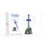 C5452 5452 non  ZELDA LÂU ĐÀI HYRULE VÀ THANH KIẾM CHỦ bộ đồ chơi xếp lắp ráp ghép mô hình Movie & Game MASTER SWORD Phim Và Trò Chơi 388 khối