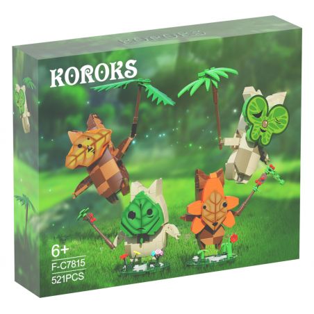 F-C7815 C7815 7815 FC7815 WE GAME COMING 66004 non  ZELDA YAHAHA 4 PHONG CÁCH bộ đồ chơi xếp lắp ráp ghép mô hình Movie & Game KOROKS Phim Và Trò Chơi 521 khối